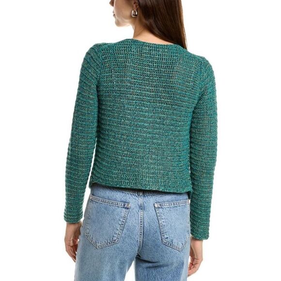 Vince Womens Marled Cardigan Med NWT $395 - Picture 4 of 11